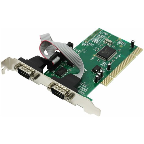 Контроллер Espada, PCI to 2 RS232 порт, FG-PIO9835-2S-01-BU01, чип MCS9835, oem контроллер com espada pcie2slwch