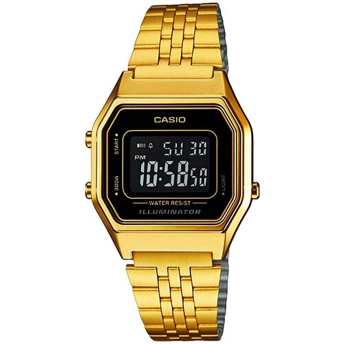 Наручные часы CASIO LA680WGA-1, золотой