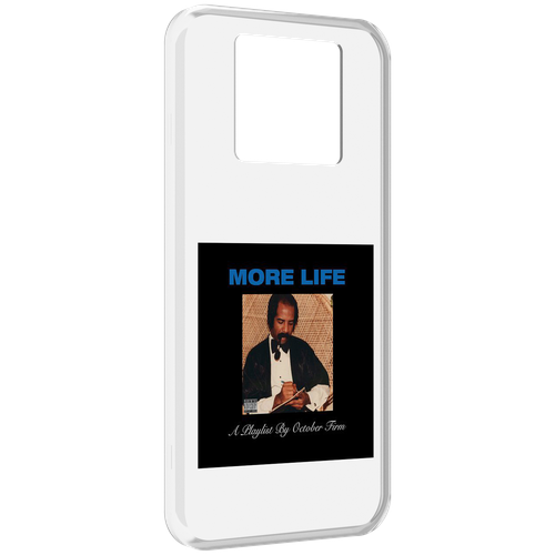 Чехол MyPads Drake - More Life для Black Shark 3 5G / Black Shark 3S задняя-панель-накладка-бампер