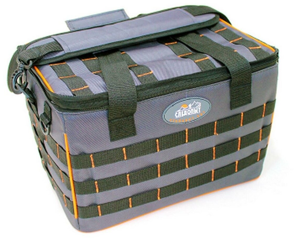 Следопыт Сумка "Base Lure Bag XL" (Серый) + 5 коробок, 380x280x240 мм PF-BBA-01