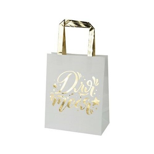 фото Пакет подарочный, для тебя (золотая звезда), металлик, 23*18*10 см, 1 шт. дон баллон