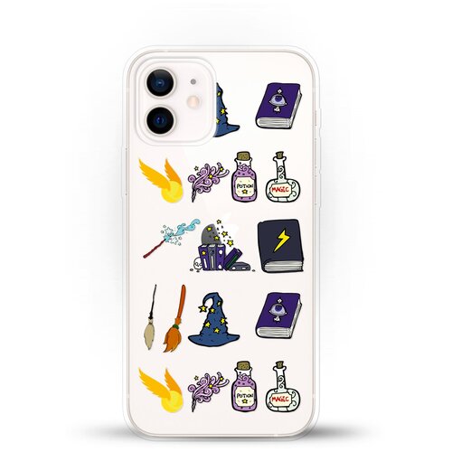 фото Силиконовый чехол узор hp на apple iphone 12 andy & paul