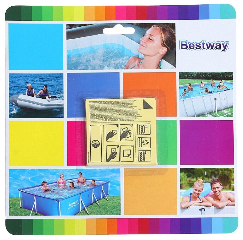 Набор ремонтный водостойкий 10 шт 62091 Bestway