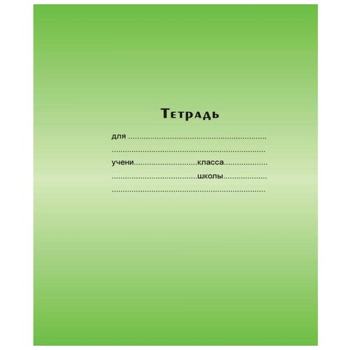 Тетрадь школьная 24л, А5 Тетрапром Градиент (линейка, скрепка) разные виды тетрадь школьная 12л а5 academy style веселые зверята линейка скрепка разные виды