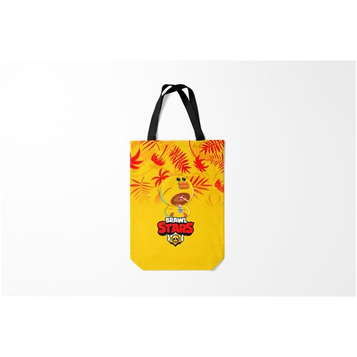 фото Сумка-шоппер / 31х42 см / геймерам / brawl stars sally leon в лето. burnettie