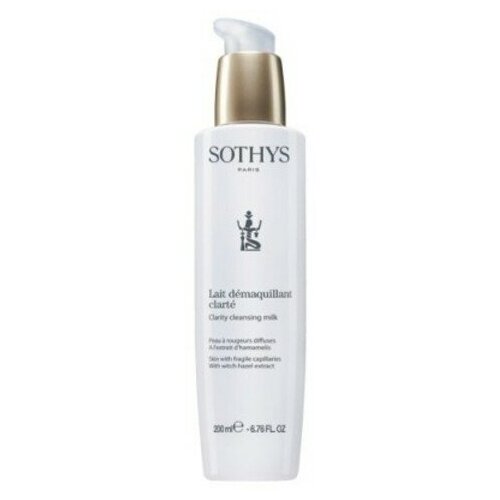 20538213 Sothys Beauty Milks: Очищающее молочко для кожи лица с хрупкими капиллярами с экстрактом гамамелиса (Clarity Cleansing Milk)