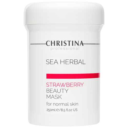 Christina Маска Sea Herbal Beauty Mask Strawberry for Normal Skin Красоты Клубничная для Нормальной Кожи, 60 мл