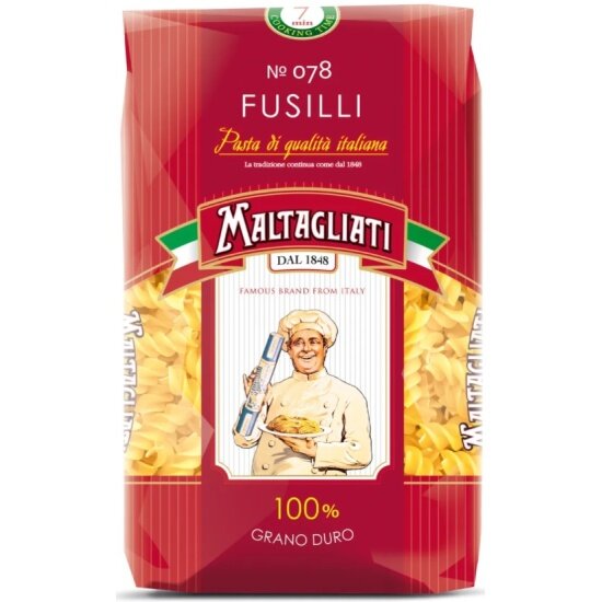 Макаронные изделия Maltagliati Спираль 450 г