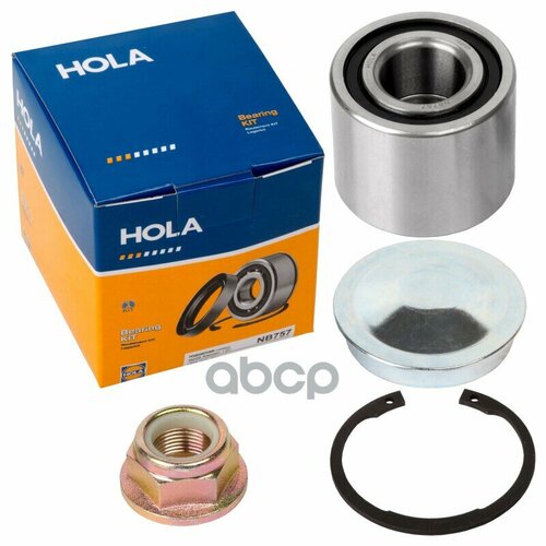 Подшипник ступицы ВАЗ 2180 Lada Vesta 15-, Xray 16-; Renault Logan 04- 25 x 55 x 43 задней Hola HOLA NB757 | цена за 1 шт