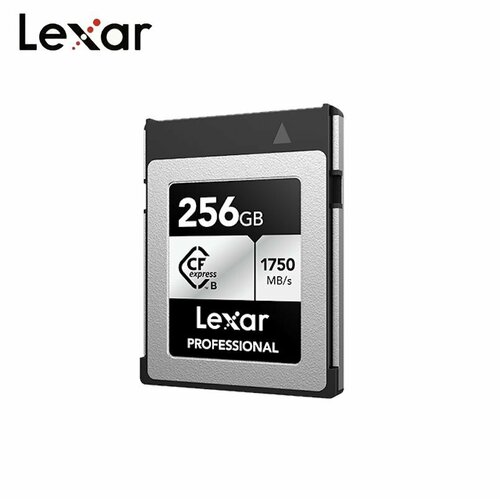 карта памяти cfexpress type b xqd cfe 128gb lexar чтение до 1750m запись до 1300m для nikon z6 z7 canon r5 1dx3 panasonic s1 s1r 256Гб Карта памяти Lexar Professional CFexpress Type-B SILVER (LCXEXSL256G-RNENG)