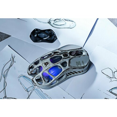 GravaStar Mercury M1 Pro Battle Worn Edition-Silver Mist 1800000₽