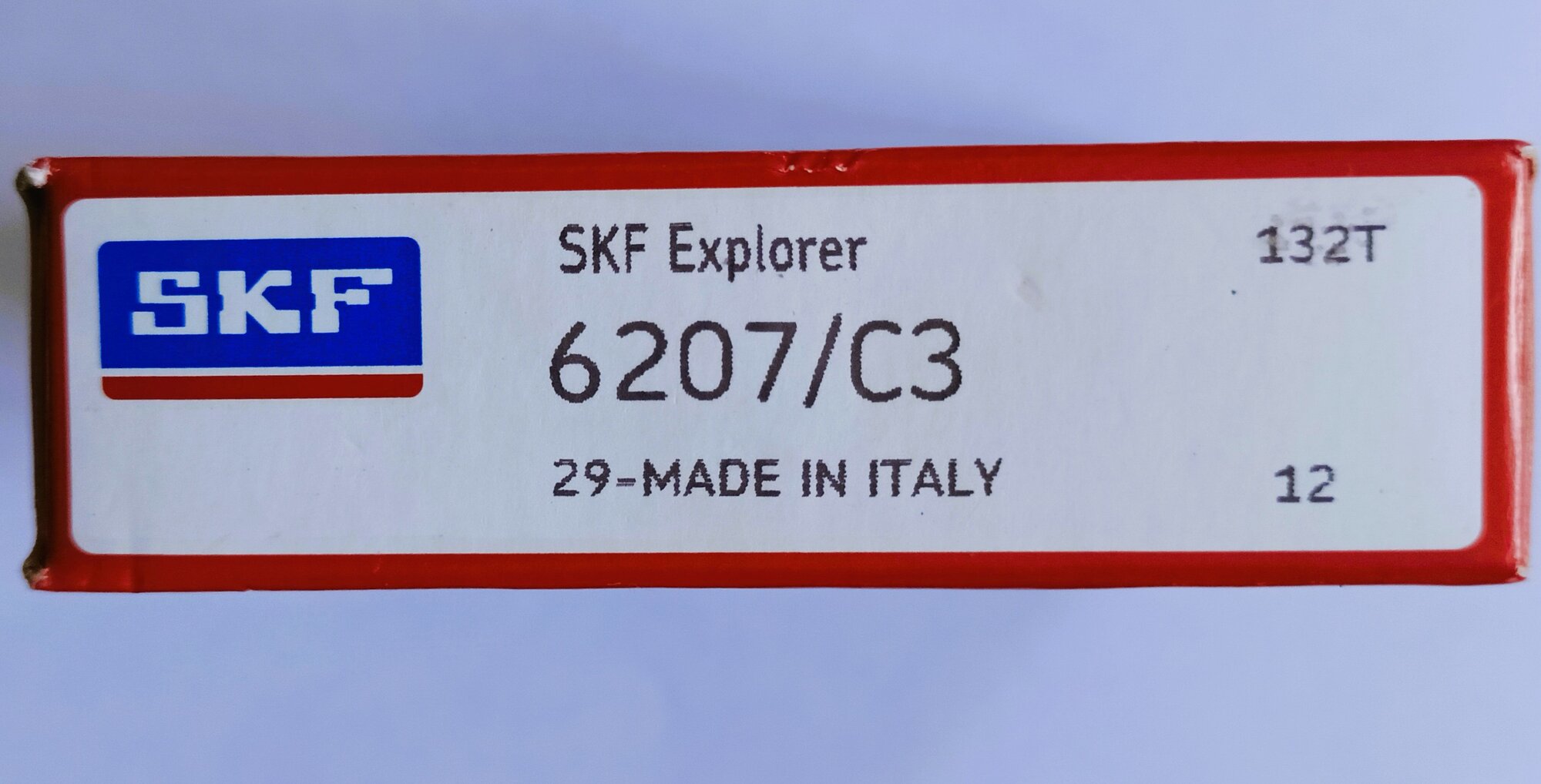 Подшипник SKF 6207/C3 радиальный шариковый 35*72*17/0,294