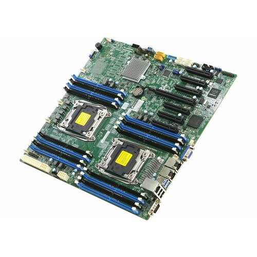 Материнская плата Supermicro X10DRH-IT E-ATX LGA 2011v3 MBD-X10DRH-IT-O supermicro материнская плата supermicro mbd h12ssl nt o amd epyc socket sp3 8xddr4 16xsata or 4xnvme 2xm 2 2xdom 2x10gbe broadcom bcm57416 ipmi 5xp