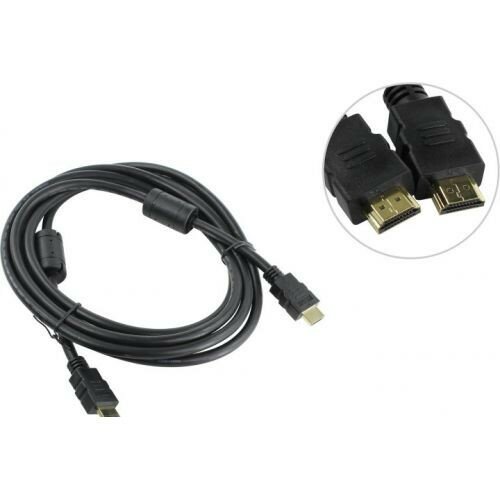 Aopen кабели Кабель HDMI 19M M ver 2.0, 3М, 2 фильтра 4895182204140