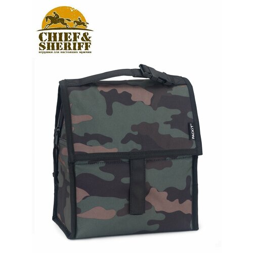 Сумка-холодильник термосумка Packit Lunch Bag, Camo 4,5 л термосумка packit mini lunch bag 2л