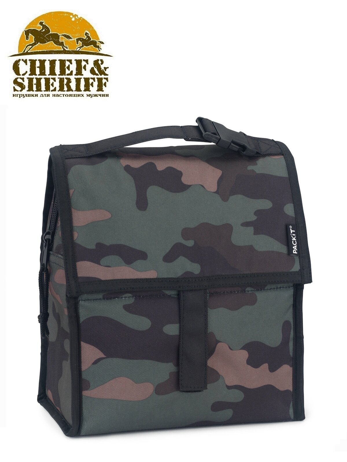 Сумка-холодильник термосумка Packit Lunch Bag, Camo 4,5 л