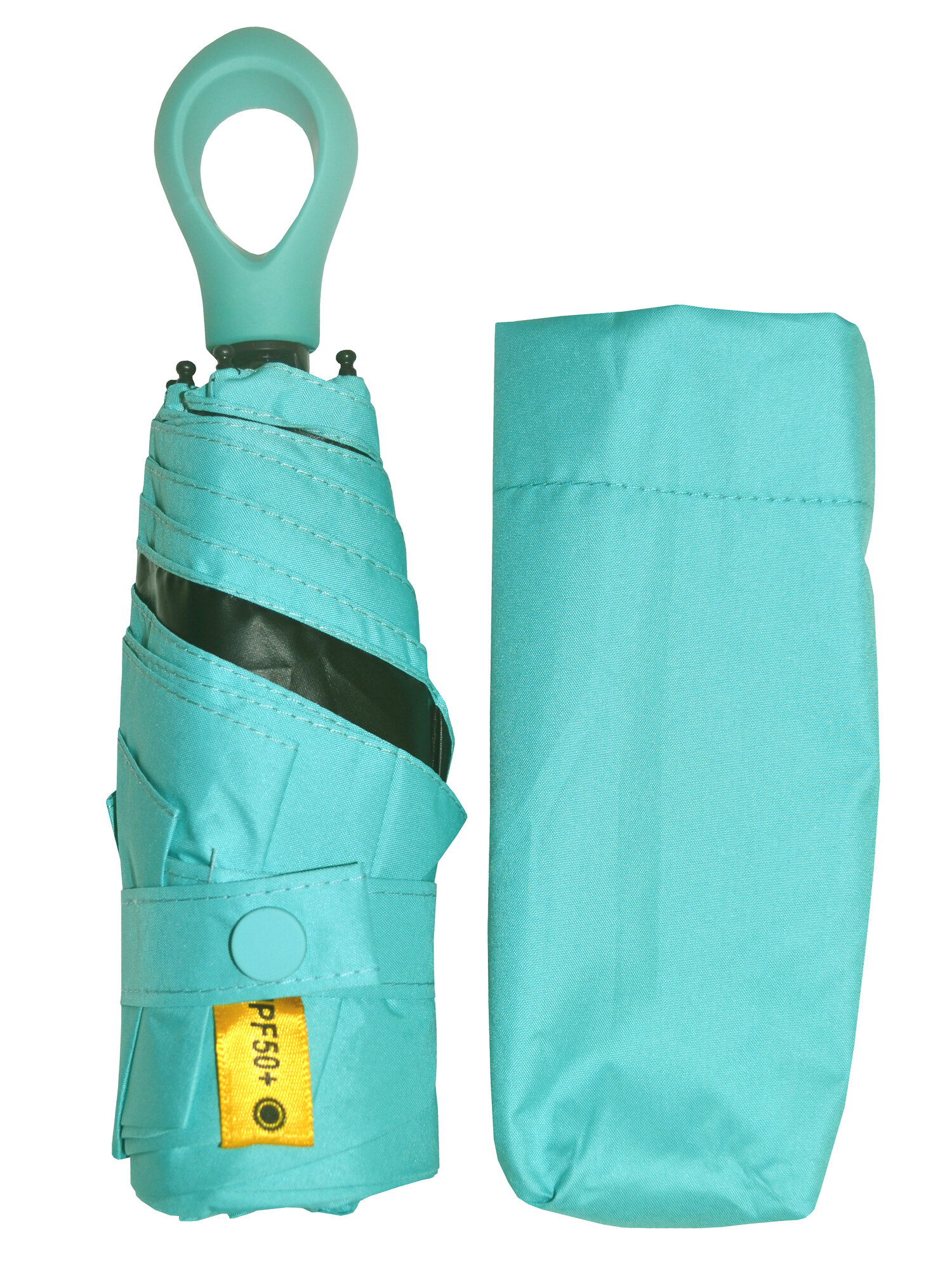 Мини-зонт Ame Yoke, бирюзовый — фото 1