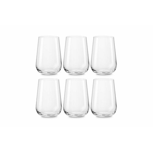 Набор стаканов 470 мл, Стекло, 6 шт