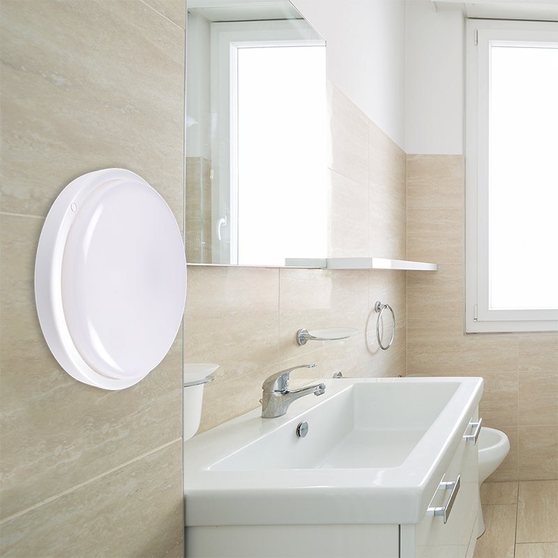 фото Светильник Jazzway LED PBH-PC2-RA 18W 6500K 1440Лм IP65 Ø210x50 белый