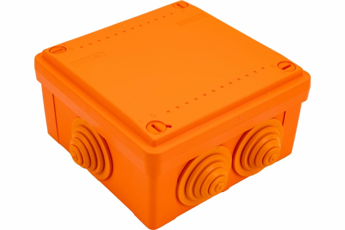 Коробка распределительная DKC пластиковая FS с кабельными вводами и клеммниками, IP55, 100х100х50 мм, 4р, 450V, 6A, 4 мм2, "Vulcan" - фото №18