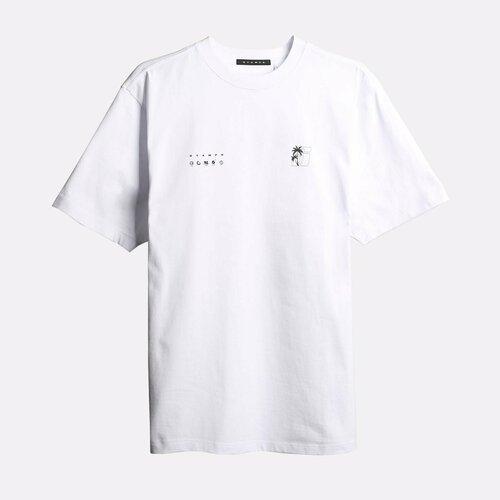 Футболка Stampd S24 Transit Relaxed Tee, размер XL, белый