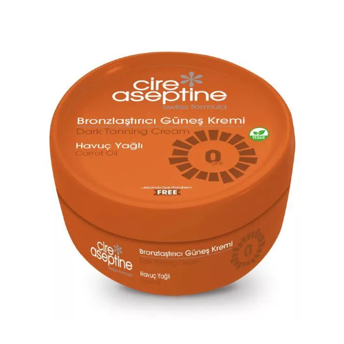 Крем для загара 0 SPF с морковным маслом 100 мл Dark Tanning Cream 0 SPF Carrot Oil 412₽