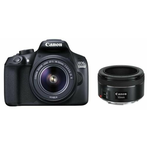 Фотоаппарат Canon 1300D kit EF 50mm f18 STM 4149900₽