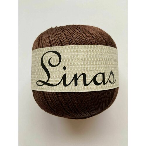 Пряжа для вязания Midara Linas, 100% лён, 2 мотка по 100 гр