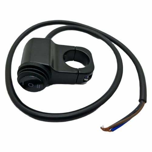 Переключатель 3 положения с креплением на руль 22мм CNC IP67 1242₽