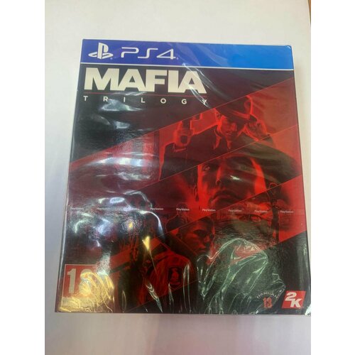 игра на диске mafia trilogy ps 4 русская версия Mafia Trilogy [PS4, русская версия]