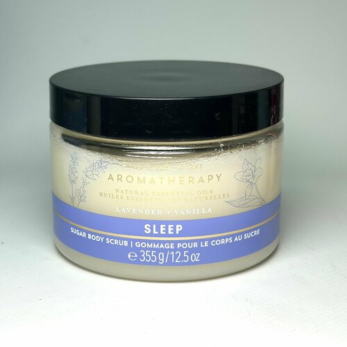 Bath and Body Works скраб для тела sleep лаванда И ваниль 482 гр 2600₽