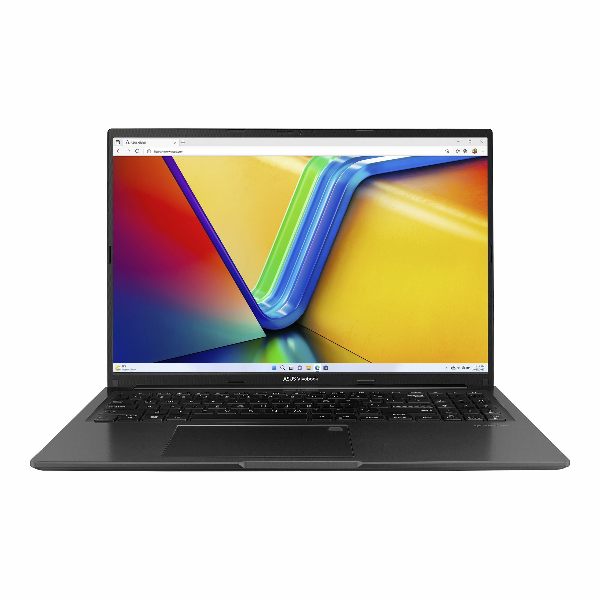 Ноутбук ASUS Vivobook 16 M1605XA-MB088 16 (1920x1200) IPS/AMD Ryzen 9 7940HS/16ГБ DDR5/1ТБ SSD/Radeon Graphics/Без ОС черный (90NB1221-M003Y0)
