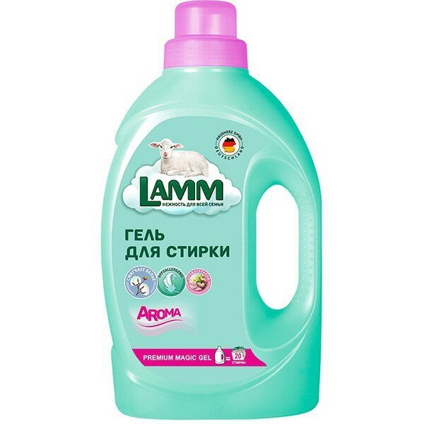 Гель для стирки Aroma 1300г - Lamm [4260704010309]