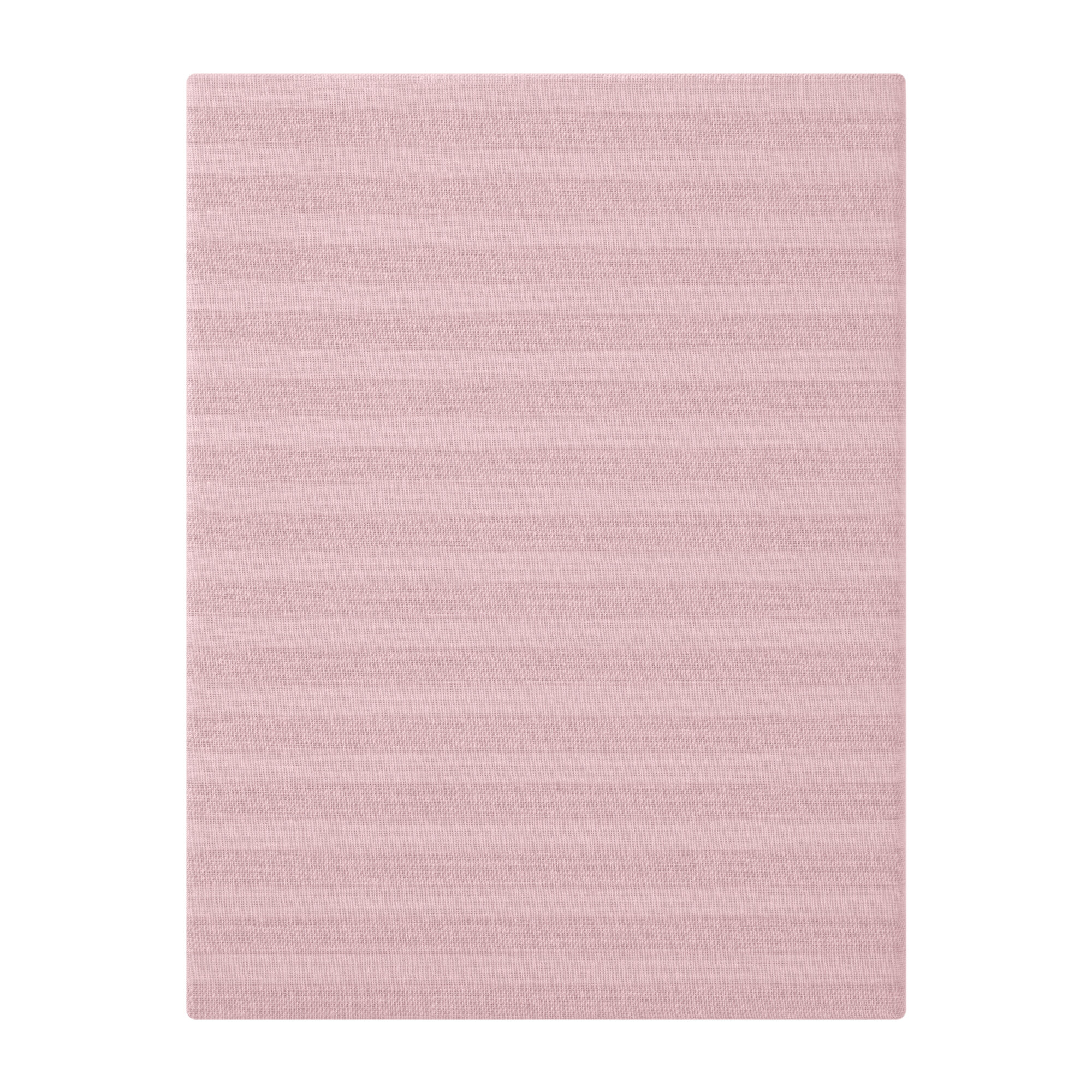 фото Простыня на резинке Волшебная Ночь 160х200, поплин, silver rose, розовый в полоску, 100% хлопок