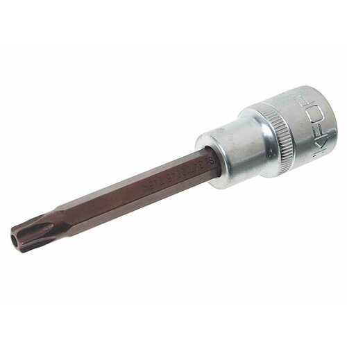 Бита-головка 1/2 TORX T45х100мм с отверстием Premium, RF-34710045PR, ROCKFORCE головка бита rockforce torx ударная 1 2 th55 с отверстием