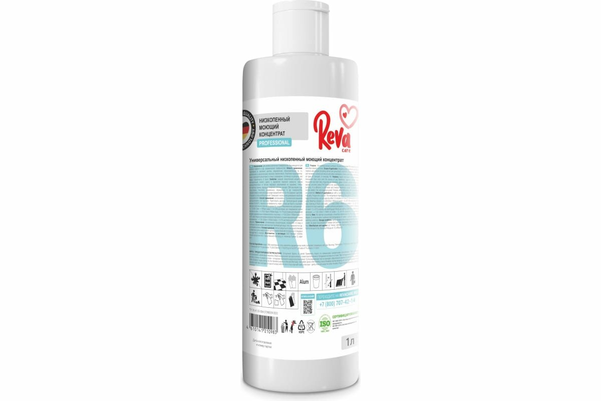 Reva Care Универсальный низкопенный моющий концентрат professional r6 0.9л R411000