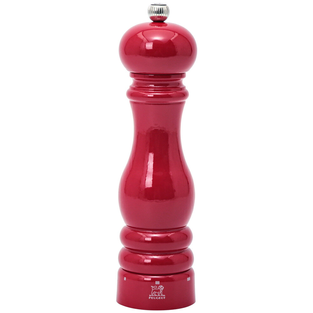 Деревянная мельница для перца, 22 см, красный, серия Paris U’Select, Peugeot, PG41236