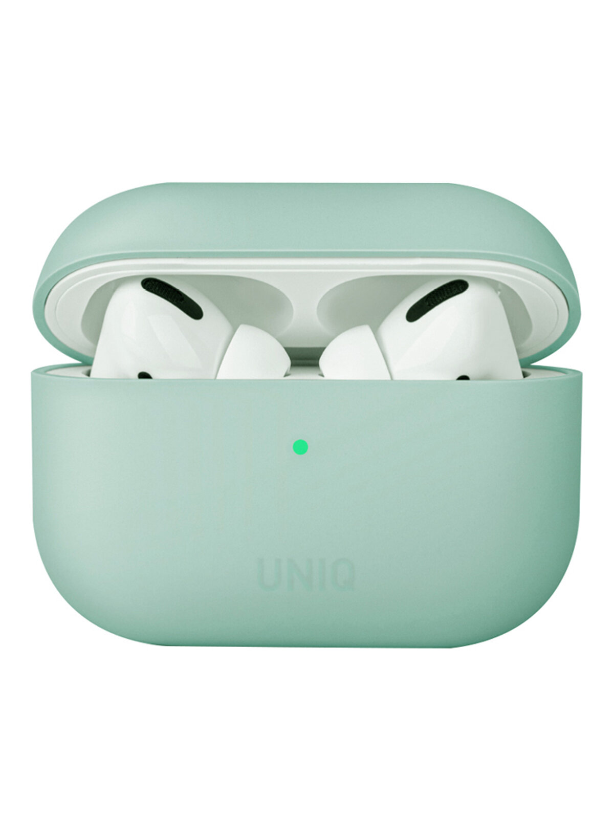 Чехол Uniq LINO Liquid silicone для AirPods Pro, зеленый