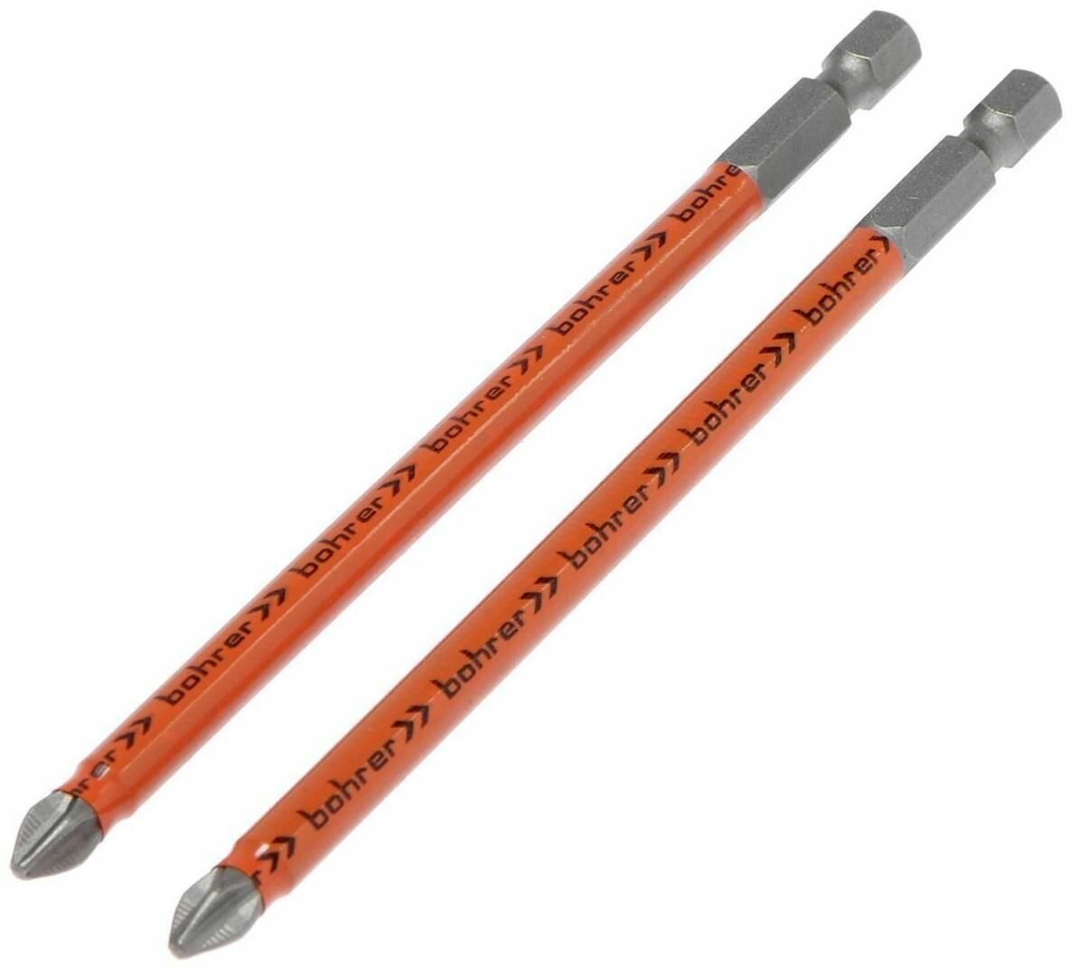 Бита Bohrer Taiwan Type  PH2 х 127 мм  сталь S2  намагниченная