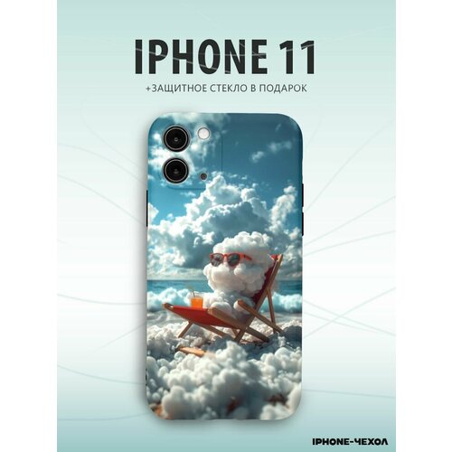 Чехол Iphone 11 облако отдыхает чехол iphone 11 сосиска в тесте отдыхает