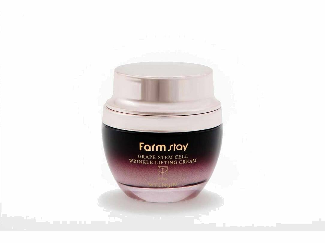 Кремы Для Лица Крем-лифтинг для лица Farm Stay GRAPE STEM CELL WRINKLE LIFTING CREAM