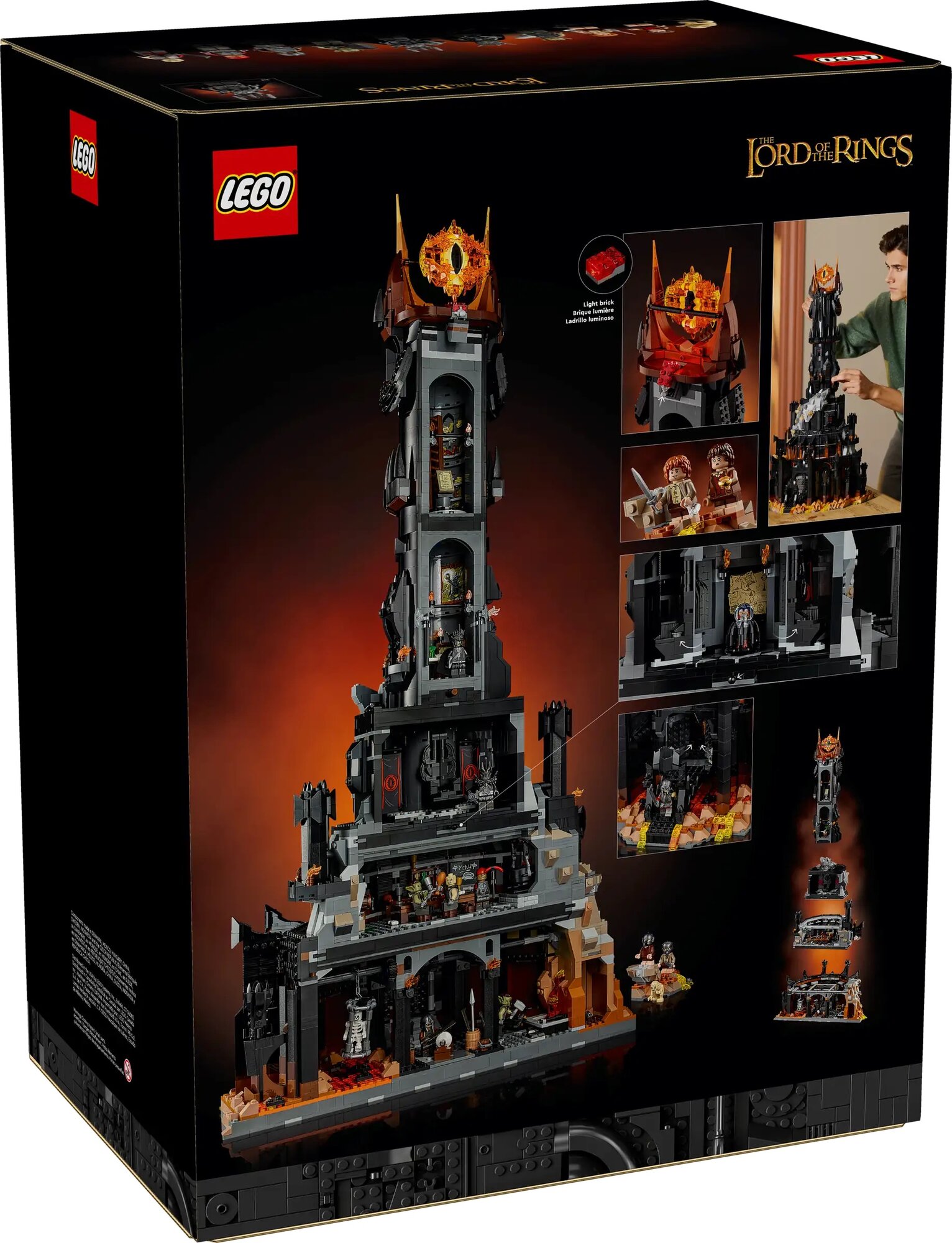 Конструктор LEGO 10333 "The Lord of the Rings" Barad-Dur, 5471 деталь