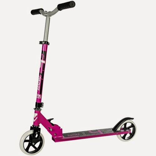 Изображение товара Самокат детский Novatrack Jungle, 145 мм, розовый