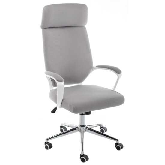 Кресло руководителя Woodville Patra grey fabric