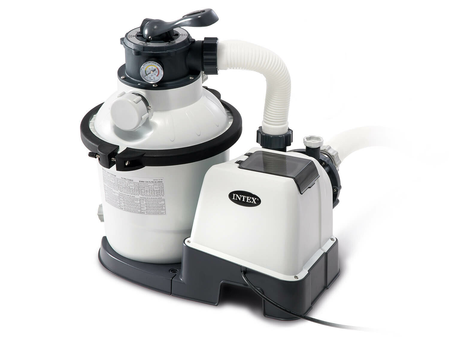 Песочный фильтр-насос Intex 26644 Krystal Clear 4500 л/ч