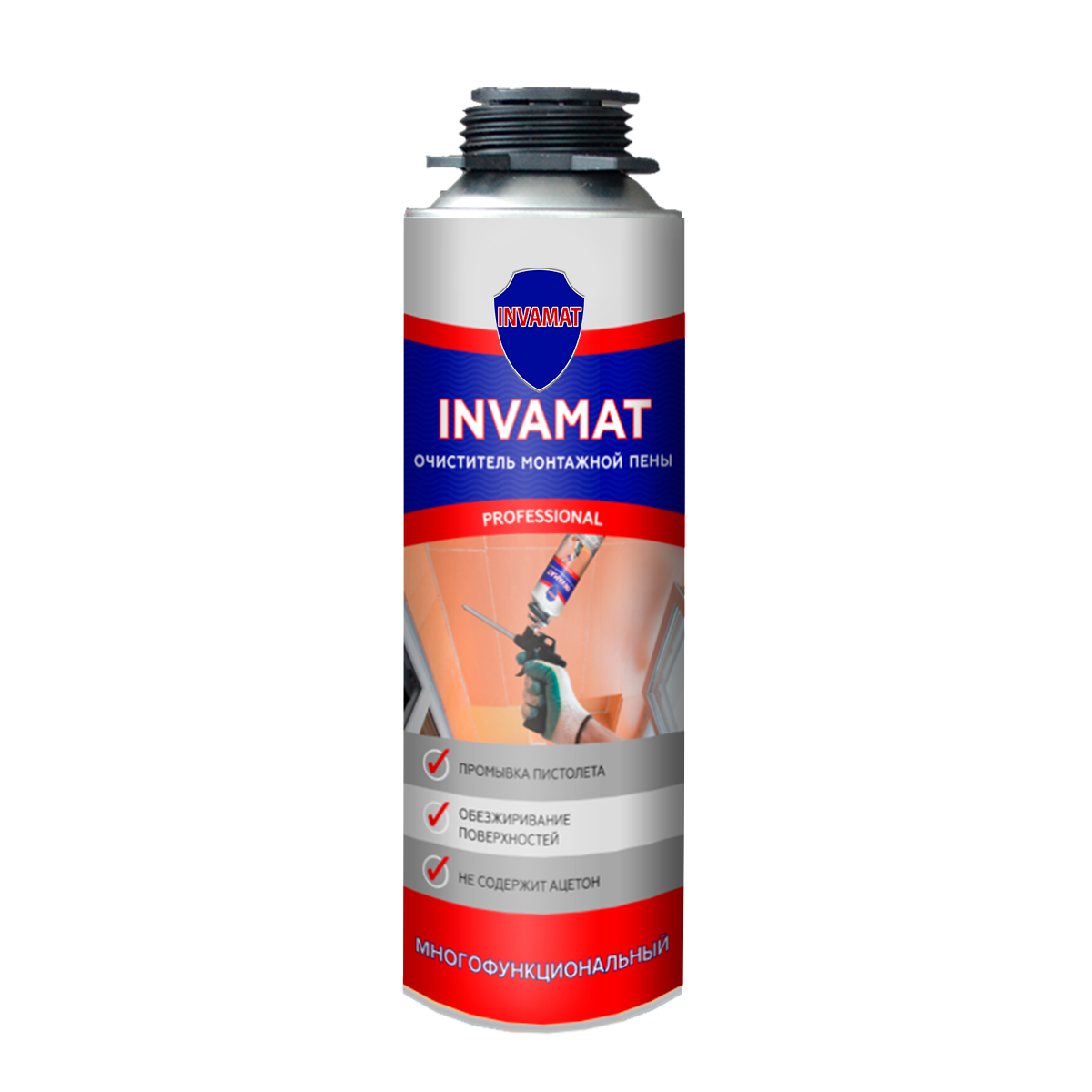 Очиститель монтажной пены 