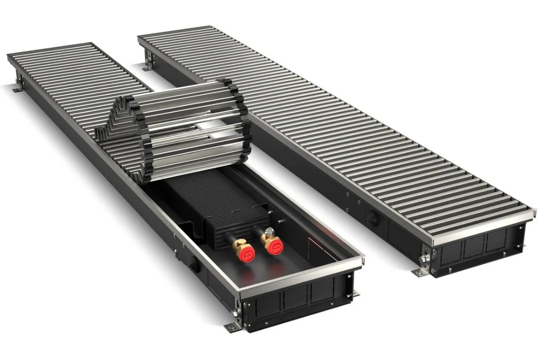Конвектор внутрипольный Royal Thermo ATRIUM-75/200/1400-DG-U-NA