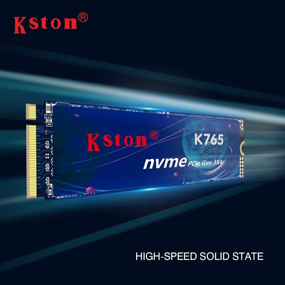 Kston 512 ГБ Внутренний SSD-диск K765 M.2 2280 NVME PCI-E 3.0 (K765-512GB)