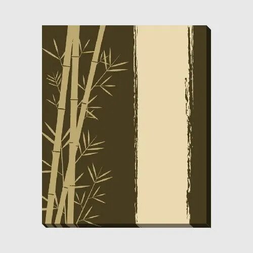 Картина на холсте Бамбук (Bamboo) №4 40*48 см
