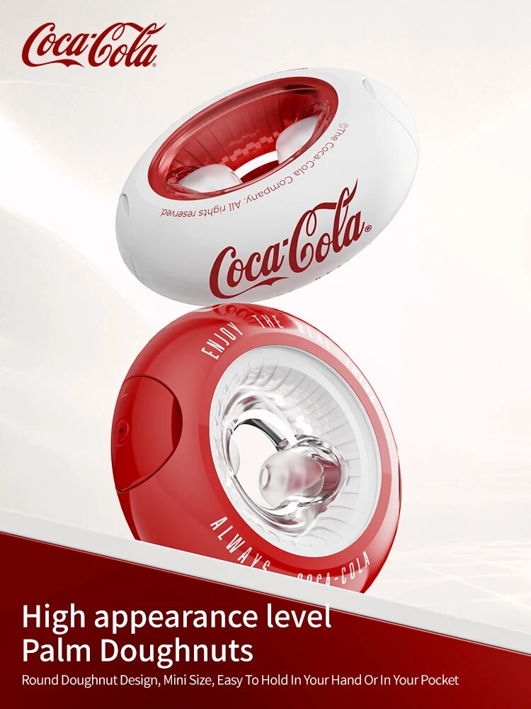 Coca-Cola беспроводные внутриканальные наушники, Белый — фото 1